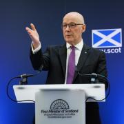 The First Minister was speaking on Monday (Robert Perry/PA)