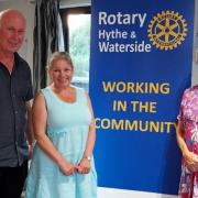 (L to R) Ian Wheeler, Terri Whitehouse and Debbie Dunford