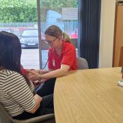 Staff undergo heart checks at Meachers Global Logistics in health drive