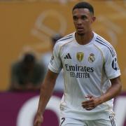 Trent Alexander-Arnold made his Real Madrid debut in the draw with Al Hilal (Lynne Sladky/AP)