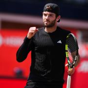 Jacob Fearnley beat Corentin Moutet in three sets (Ben Whitley/PA)