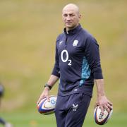 Steve Borthwick oversees training (Andrew Matthews/PA)