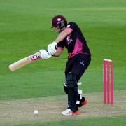 Somerset’s Will Smeed impressed with the bat (John Walton/PA)