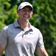 Rory McIlroy was all smiles during a positive opening round at the Travelers Championship in Cromwell (Jessica Hill/AP)