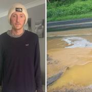 Cyclist Kurt Cann, pictured, “could have died” after he plunged into a sinkhole on Hythe Bypass, his concerned family have warned