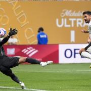 Ilkay Gundogan (right) scored twice as Manchester City thrashed Al Ain 6-0 (Brynn Anderson/AP)