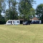 Travellers at Fryern Recreation Ground