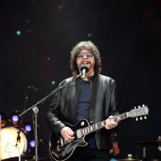 Jeff Lynne’s ELO performing live on The Pyramid Stage at the Glastonbury Festival (Yui Mok/PA)