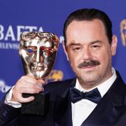 Danny Dyer after winning the male performance in a comedy programme award for Mr Bigstuff during the 2025 BAFTA Television Awards (PA)