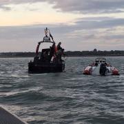 The rescue in the Solent