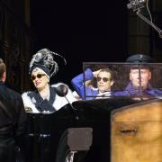 Adam Pearce (right) stars in Sunset Boulevard