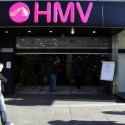 HMV store.