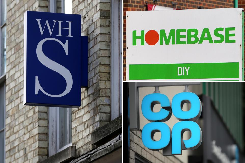 UK high street shops closing in 2025 from Homebase to Coop Daily Echo