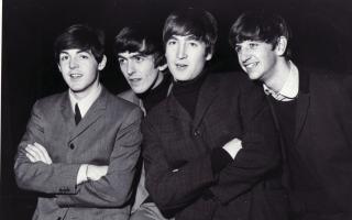 The Beatles at Gaumont Theatre (now known as Mayflower Theatre).