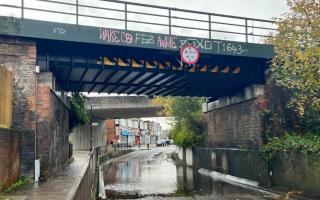 Flooding in Southampton from previous storms - Storm Bert is set to hit the city this weekend.