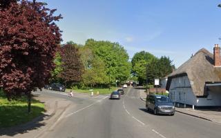 Junction of Redbridge Hill and Romsey Road in Southampton