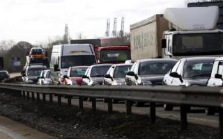 Delays expected with one lane blocked eastbound on the M27 - live updates
