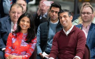 Rishi Sunak and Akshata Murty saw their personal fortune reach £651m