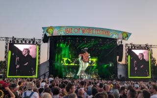 Green Day at the Isle of Wight Festival 2024