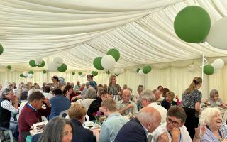 The Oakhaven Hospice Volunteers Tea Party