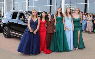 Photos from Bitterne Park School's prom 2024