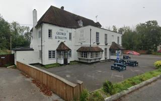 The George and Falcon in Warnford