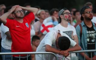 England fans are heartbroken