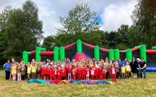 More than 140 Guides from Gosport South Division took part in the Division Fun Day