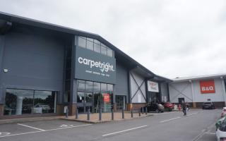 Carpetright on Nursling Industrial Estate