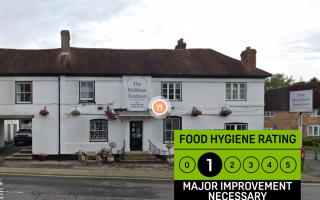 The Waltham Tandoori was handed a one out of five rating for food hygiene