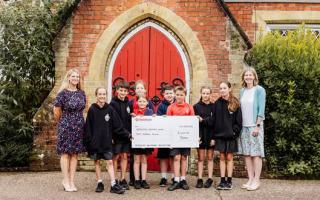 Beaulieu Village Primary School has received a £400 donation from Redrow Southern Counties.