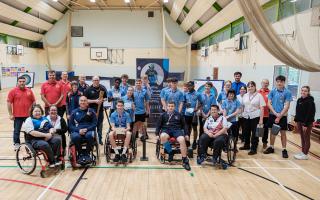 An  initiative to promote Para archery was launched at Henry Cort Community College