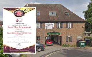 Suan Thai in Romsey has been shortlisted for a total of three awards