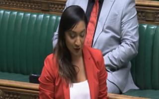 Southampton test MP, Satvir Kaur speaking in parliament for the first time.