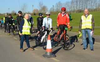 People taking part in a previous Heartbeat Cycle Sportive event