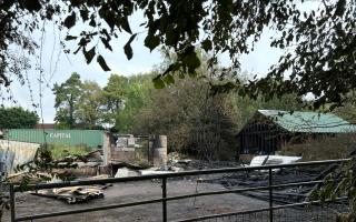 Landowner thanks fire and rescue after huge barn fire extinguished