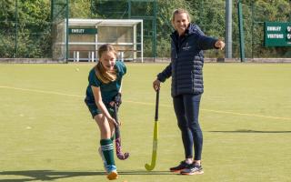 Alex Danson-Bennett has joined Embley School has a hockey coach