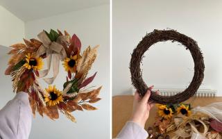 Have you ever made your own autumn wreath?