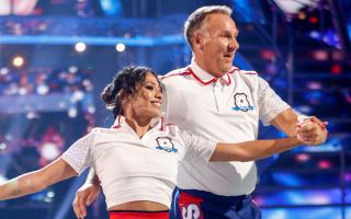 Paul Merson has been partnered with Karen Hauer