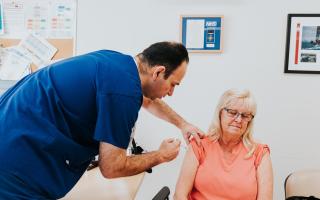 The NHS has urged people to book appointments via the NHS website, app, or by calling 119