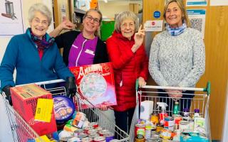 Care home Carpathia Grange, Hythe, has partnered with a food bank to launch a new drop-off point