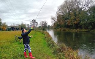 Lorelei Reddin fly fishing