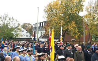 Cadets at the Warsash Parade last year