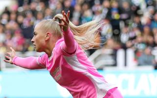 Freya Gregory scored the winner for Saints Women at St James' Park