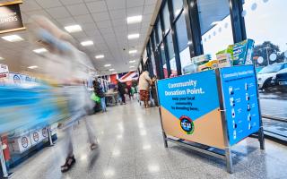 Aldi shoppers in Hampshire can donate items via the community donation points in stores