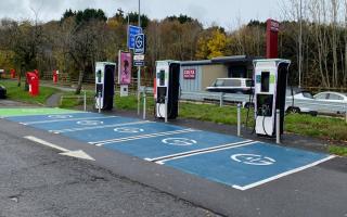 The 360KW electric vehicle (EV) chargers