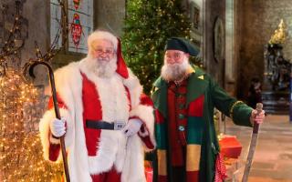 The popular Father Christmas and Grand Elf at Winchester's Great Hall have been replaced