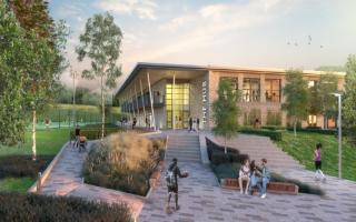 Images of the proposed upgrades to the Outdoor Sports Centre.