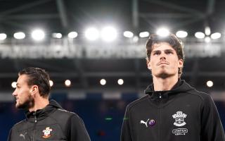 Southampton's Ronnie Edwards (right) is said to be a loan target for Sheffield Wednesday.