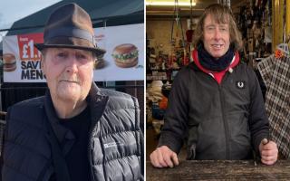 Tony Weafer, 72, and Chris Carter, 69, who both spoke on increases to the Ofgem energy price cap.